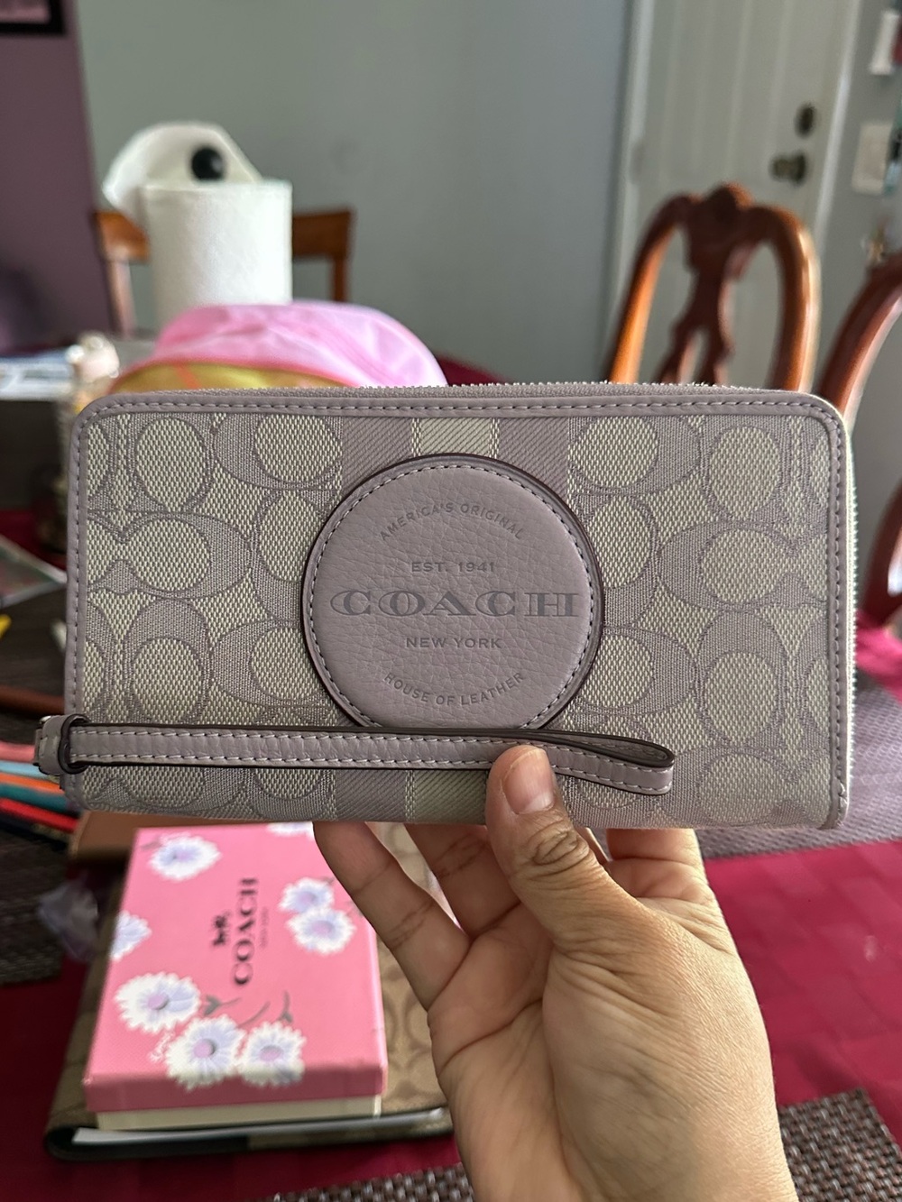 Coach Dempsey Large Phone Wallet